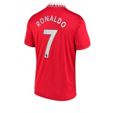 Manchester United Cristiano Ronaldo #7 Hjemmedrakt 2022-23 Kortermet